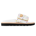 LV Pool Pillow Flat Comfort Mule x "Takashi Murakami" White Multicolor