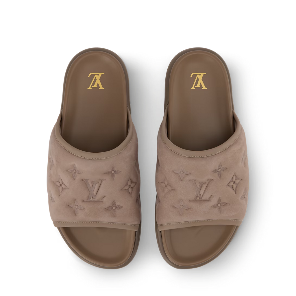 LV Miami Mule Taupe Brown