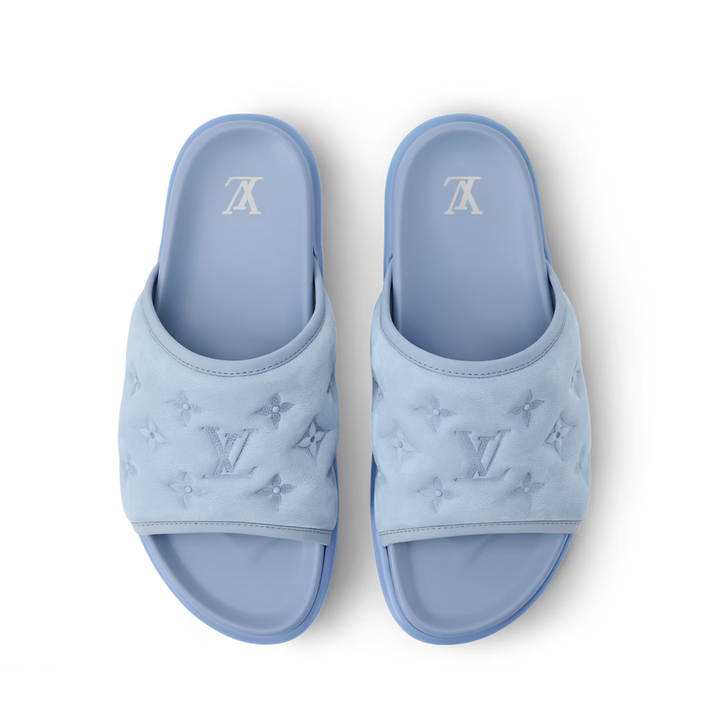 LV Miami Mule Blue