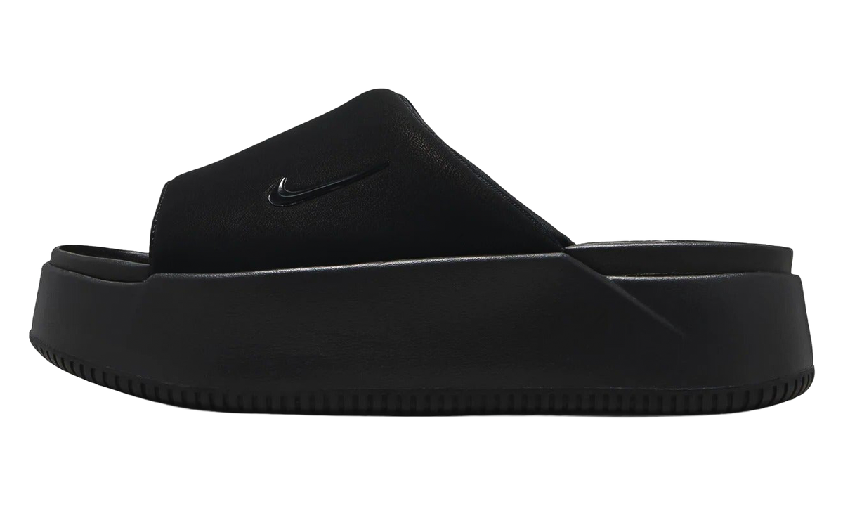 Calm Elevation Slide WMNS "Triple Black" 002 HJ5601