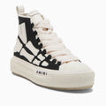 AMIRI Skel Court Hi | Black White