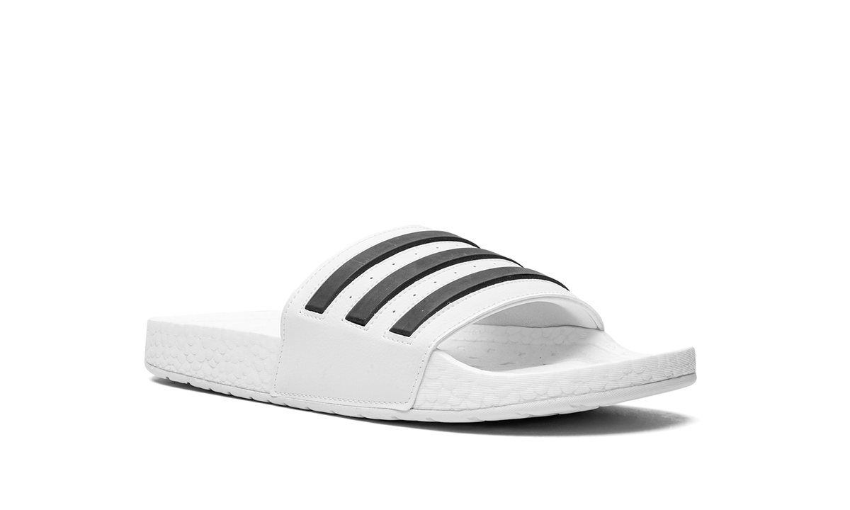 Adilette Boost "White Black Stripes" FY8155