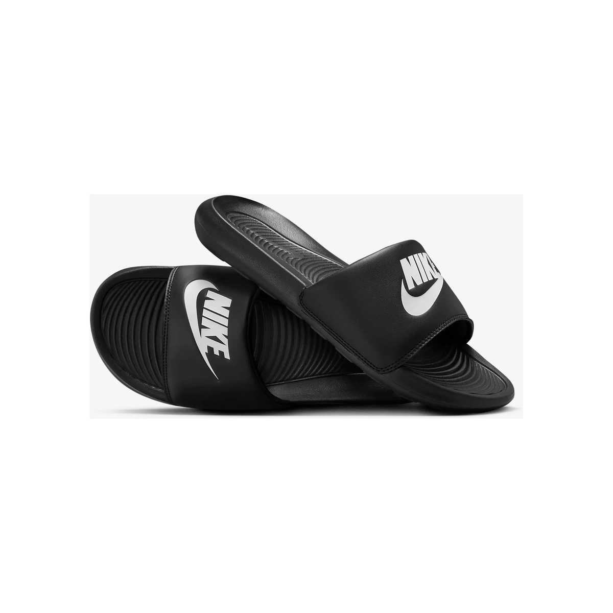 Nike Men's Victori One Slides - Black / White CN9675-002