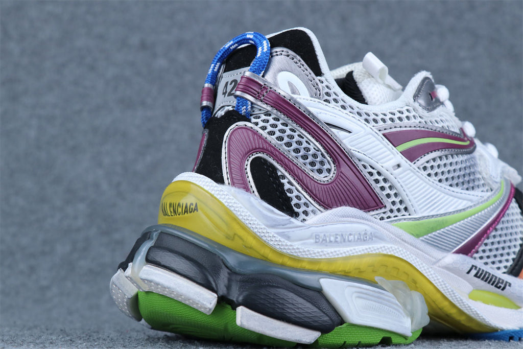 Balenciaga Runner Sneaker 'White Multi-Color'