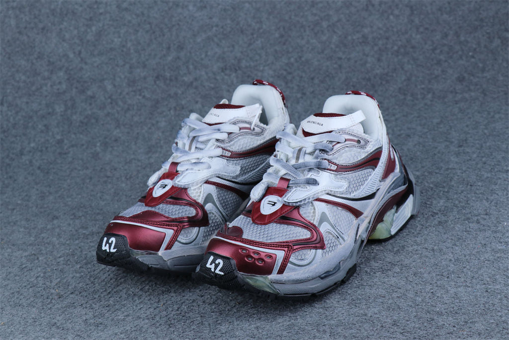 Balenciaga Wmns Runner Sneaker 'White Burgundy'