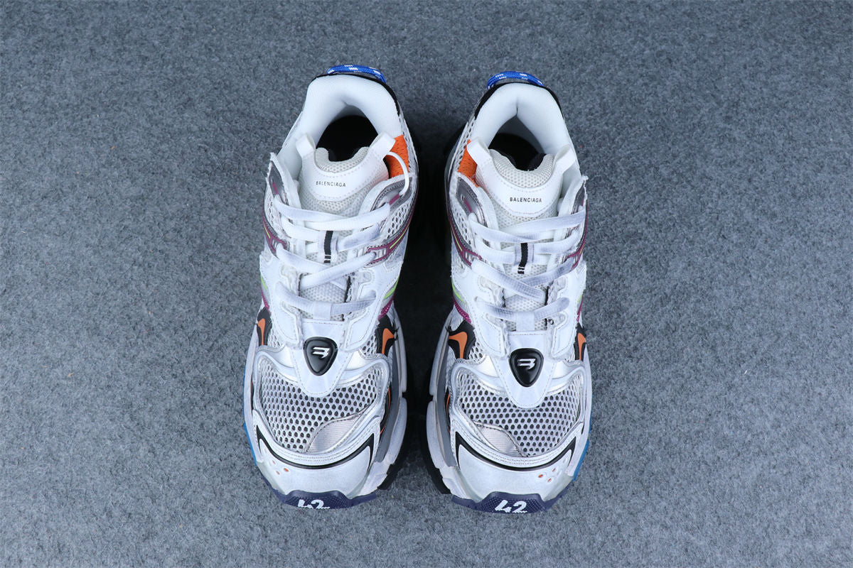 Balenciaga Runner Sneaker 'White Multi-Color'