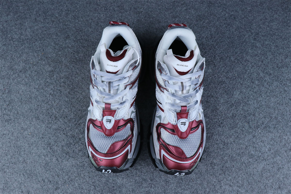 Balenciaga Wmns Runner Sneaker 'White Burgundy'