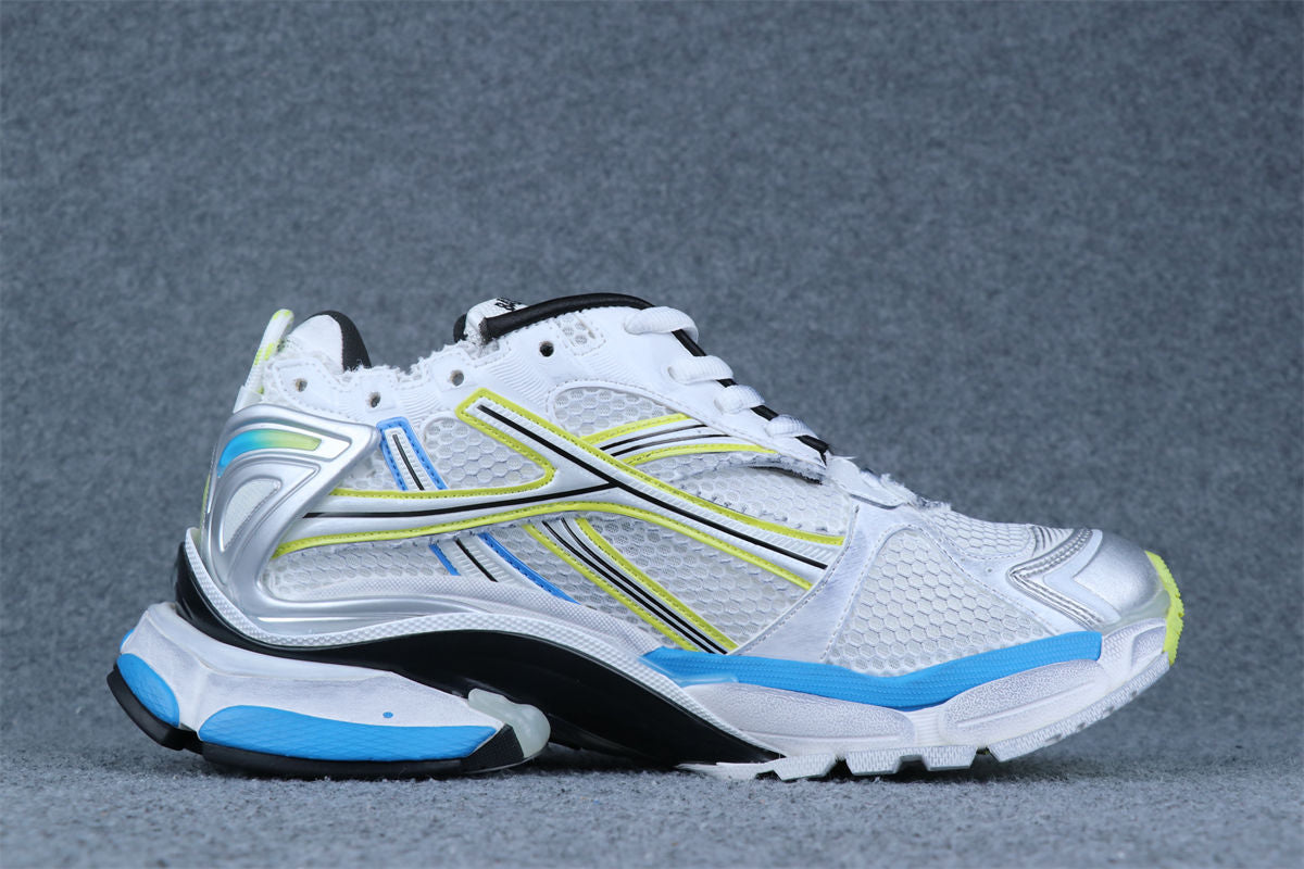 Balenciaga Runner Sneaker 'White Yellow Blue'