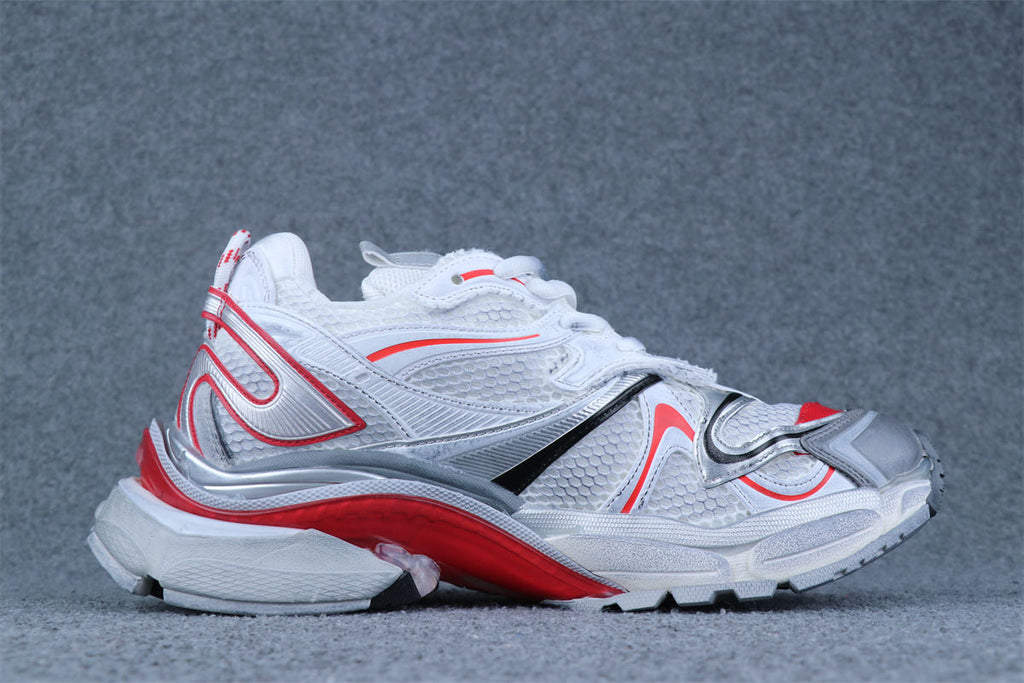 Balenciaga Runner Sneaker 'Silver White Red Orange'