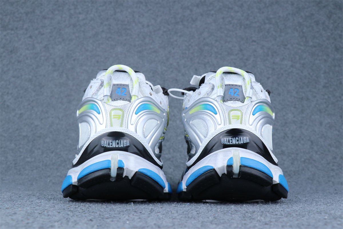 Balenciaga Runner Sneaker 'White Yellow Blue'