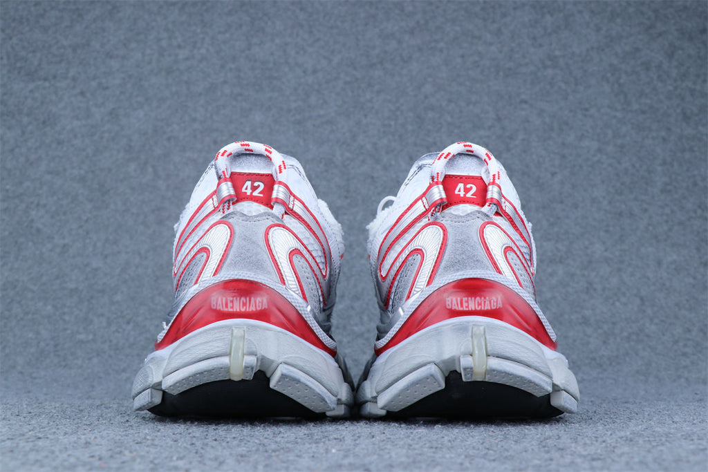 Balenciaga Runner Sneaker 'Silver White Red Orange'