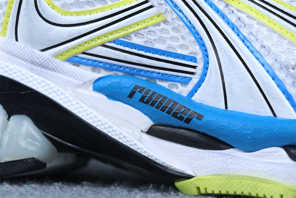 Balenciaga Runner Sneaker 'White Yellow Blue'