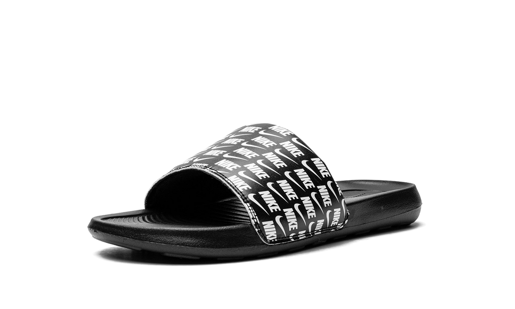 Victori One Slide Print "Repeat Logo - Black" 006 CN9678